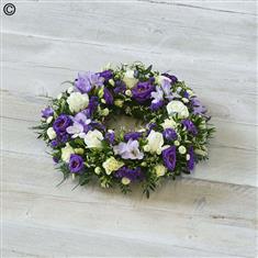 Classic Selection Wreath Blue and White