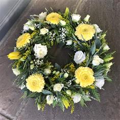 Country lemon and White Wreath