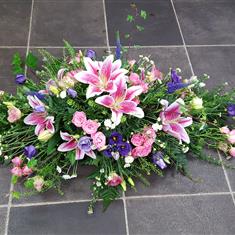 Country Style Coffin Spray