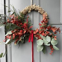 Trending door wreath
